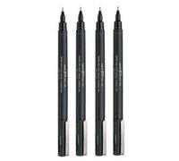 Uni-Ball pin Drawing Pen fineliner ultra fine Line Marker 0.4 mm Blue Ink - [confezione da 12]