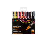 `Posca - Pc5M - Medium Tip Pen - Warm Colors, 8 Pc` Toy NUOVO