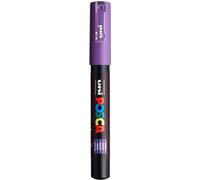 uni-ball POSCA (186734) pennarello con punta tonda extra-fine, viola