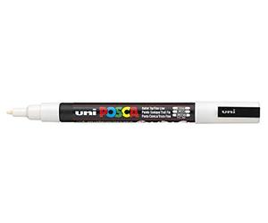 UNI-BALL-POSCA PC- 3 M BLANC POUR UN SEUL STYLO