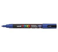 Uni-ball Posca PC-3 m-Pennarello a punta Fine larghezza riga 0,9 mm - 1,3 mm blu