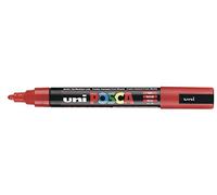 uni-ball Posca PC-5M - Pennarello a punta media, 12 pezzi, colore: Rosso