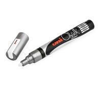 Uni-Ball PWE-5M Pennarello In Calce Con Punta A Bullet 1.8-2.5mm Argento Singolo