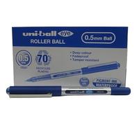 Uni Mitsubishi Pencil Rollerball Uni-Ball Eye Micro UB-150E Inchiostro liquido Blu 0,5 mm Scatola 12 pz