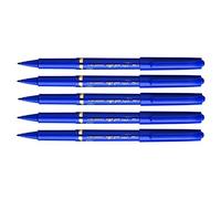 UNI-BALL Set di 5 pennarelli MYT7, punta media, 0,7 mm, blu