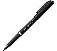 Uni-ball Sign Pen MYT7 N - Penna con punta in fibra, confezione da 10, colore: Nero