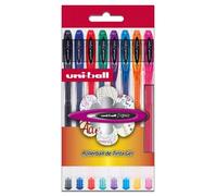 Uni-ball Signo Basics - Scatola UM-120 Basics 8P 0,7mm - Penna a Rullo a Inchiostro Gel