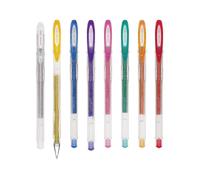 Uni Ball Signo Gel Sparkling Pen 1,00 mm retrattile colori vivaci e scintillanti