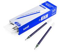 Uni-Ball Signo UM-153 - Confezione da 12 ricariche per penna con punta da 1,0 mm, inchiostro gel, colore: Blu
