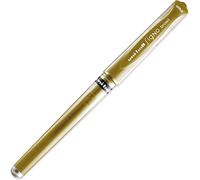 Uni-Ball Signo UM-153 Penna Gel Rollerball Metallica Bianco Oro Argento