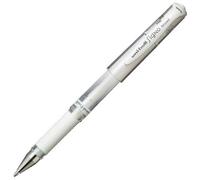 Uni-Ball Signo UM-153 Penna Gel Rollerball Metallica Bianco Oro Argento