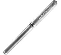 Uni-Ball Signo UM-153 Penna Gel Rollerball Metallica Bianco Oro Argento