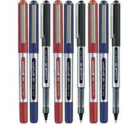 Uni Ball UB-150 - Penna a sfera con punta da 0,5 mm (3 di ogni colore: rosso, nero, blu, 9 pezzi)