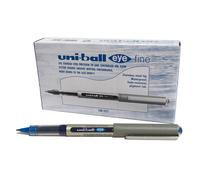 uni-ball UB-157 Eye Blue Rollerball Pens. Premium Fine 0.7mm Ballpoint Tip for S