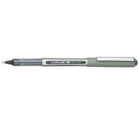 Uni-Ball UB-157 Eye - Penna a sfera a punta fine, confezione da 12, colore nero
