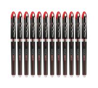 Uni-Ball UB205R Ballpoint Pen-Black/Silver/Red