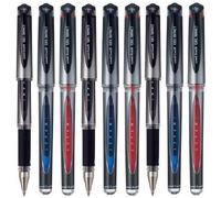 Uni-Ball UM-153S Gel Urto Penna Sfera Punto 1mm Punta - Nero/Blu/Rosso