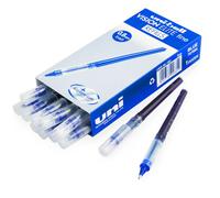 Uni-Ball Vision Elite Penna Ricarica - 0.8mm Fine - Liquid Ink - Blu -