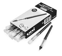 Uni-Ball Vision Elite - Ricarica per penna da 0,8 mm, inchiostro liquido, colore: nero, confezione da 12 ricariche