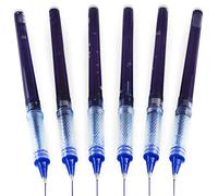 Uni-Ball Vision Elite - Ricariche per penne a inchiostro liquido, 0,8 mm, confezione da 6 ricariche, colore: Blu
