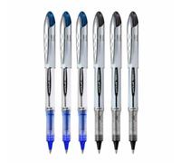 UNI-BALL Vision Elite Roller Pen 0.8 Fine Mix Color 3 nero 3 blu