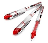 Uni-Ball Vision Elite - ub-200 - Penna roller a inchiostro liquido - Confezione da 3 Red