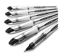 Uni-Ball Vision Elite - ub-200 - Penna roller a inchiostro liquido - Confezione da 6 Black