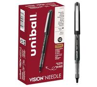 Uni-Ball Vision Needle Nero 12 Pezzo(i)