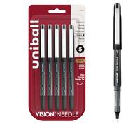Uni-Ball Vision Needle Nero 5 Pezzo(i)