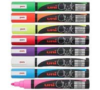 Uni Mitsubishi Pencil – Pennarelli PWE-5M punta 1,8-2,5 mm non permanenti colori assortiti 8 pz