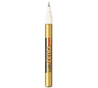 Uni Coloured Extra Fine (0.8mm) PX-203 Gold Oil Paint Marker Pen Metal Glass Wood Plastic Stone Outdoor Nib Tip by uni-ball