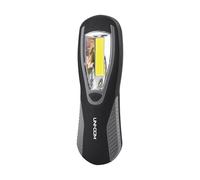 Uni-Com Luce da lavoro - Potente torcia LED COB da 3 W con retro magnetico e gancio per appenderlo, batterie incluse per fai da te, automobilistico, campeggio, casa e uso di emergenza