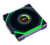 UNI FAN SL120 LCD Wireless, Ventola Nero