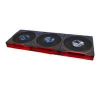 UNI FAN TL LCD FLEX 120 Wireless, Ventola Nero