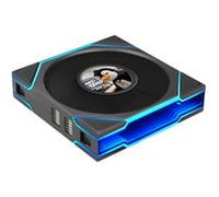 UNI FAN TL LCD FLEX 120 Wireless, Ventola Nero