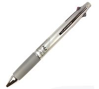 uni Jetstream Multi Function Pen, 4 colori penna a sfera - argento Barrel (MSXE510007.26)