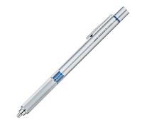 uni M51010.26 - Matita da disegno per tubo del cambio, corpo argento con dettagli blu