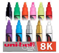 Uni Marcatori Di Gesso Per Pittura Arte Lavagna Cucina Vetro Plastica