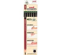Uni Mitsubishi Hard Penmanship Pencil Triangular 6B Dozen UKS3K6B Japan