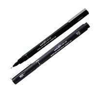 UNI MITSUBISHI - M PIN105 N - Pin fineliner - punta 0.5 mm - nero - Uni Mitsubishi - 85911 - Conf. da 12 Pz. - M PIN105 N