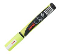 Uni-Ball ChalkGlass Chalk evidenziatore in gesso Giallo 1 pz