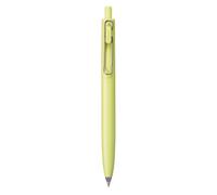 ???? Uni One F Gel Pen • 0.38 mm • Black Ink (Faded Yellow)