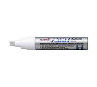 Uni Paint Marker PX30 Ar pennarello pittura ad olio punta smussata, 4,0/8,5 mm argento - Set di 6
