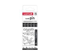 UNI PIN 200 Fineliner per calligrafia 5 pezzi 206477