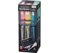 Uni POSCA JAPAN Penne da disegno Black Board 8 PCE2005M8C