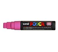 Marcatore a base d'acqua Uni Posca PC17K - punta extra large a scalpello 15,0mm - rosa - Uni Mitsubishi