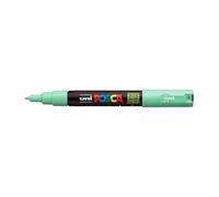 Uni Posca Marker PC-1M - Pennarello in vetro, punta a proiettile, 1,0 mm, colore: Verde chiaro