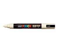 Uni : Posca Marker : PC-5M : Medium Bullet Tip : 1.8 - 2.5mm : Ivory