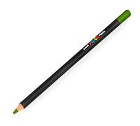 Uni POSCA Matita Colorante Professionale Olio e Cera Matita - KPE-200 - Verde (6) - Singolo