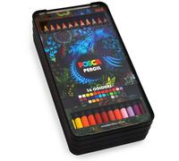 Uni Posca Matita - Olio Matite Colorate - KPE-200 - 1 Di Ogni Colore - 36 Set
